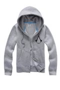 Game Costume Assassin's Creed Fleeces Grey Hoodie