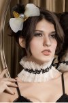 Accessories White Lace Mini Top Hat