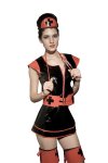 Uniform Costumes Sexy and Adorable Spoon Neck Nurse Costume