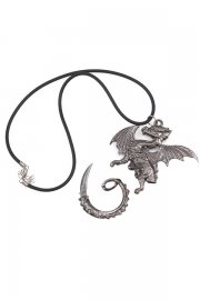Accessories Harry Potter Silver Dragon Necklace