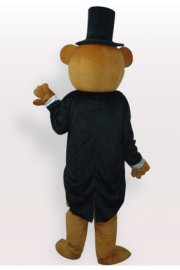 Mascot Costumes Polite Teddy Bear Costume