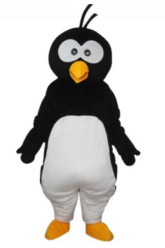 Mascot Costumes Black and White Penguin Costume