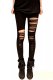 Accessory Black Hallow-out Pantyhose