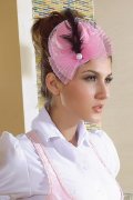 Accessories Bowknot Feather Mini Top Hat