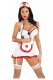 Uniform Costumes Enticing V-neck Halter Nurse Costume