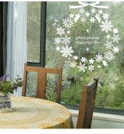 Accessory Christmas Cutout White Snow Decoration