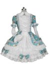 Adult Costume Floral Gothic Lolita Dress