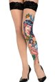 Accessory Bikini Girl Print Thigh High Stockings