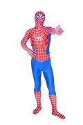 Halloween Costumes Plus size Red and Blue Spiderman Zentai Suit