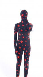 Halloween Costumes Star Pattern Zentai