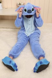 Mascot Costumes Blue Stitch Costume