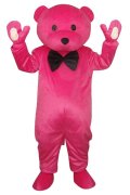 Mascot Costumes Pink Bear Costume