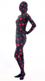 Halloween Costumes Star Pattern Zentai