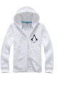 Game Costume Assassin's Creed Fleeces White Hoodie