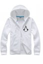 Game Costume Assassin's Creed Fleeces White Hoodie