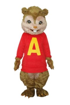Mascot Cosutmes Lovely Squirrel Costume