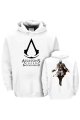Game Costume Assassin's Creed White Hoodie