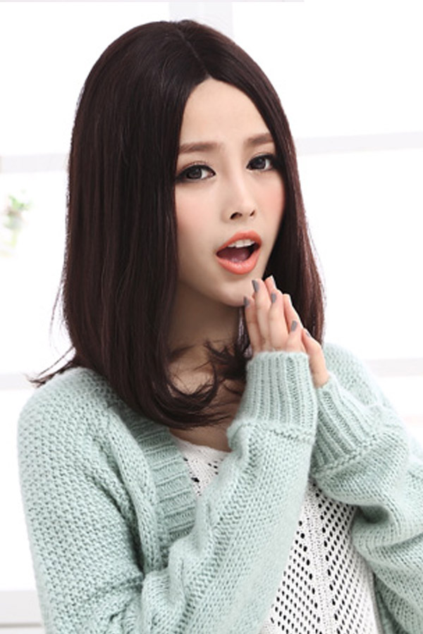 Deluxe 100% Human Hair Handmade Wig - Click Image to Close