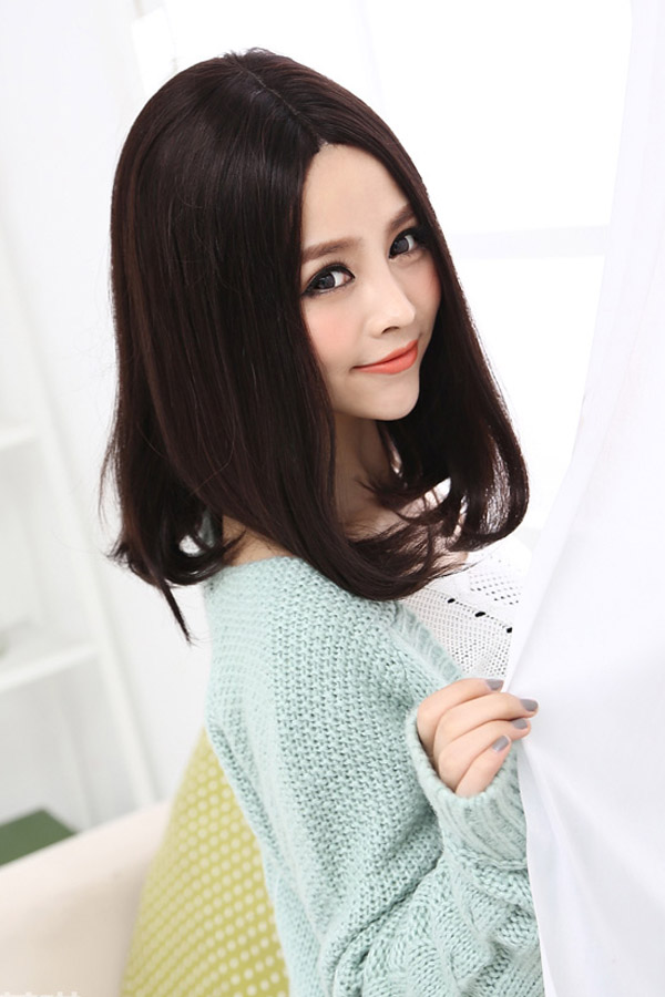 Deluxe 100% Human Hair Handmade Wig - Click Image to Close