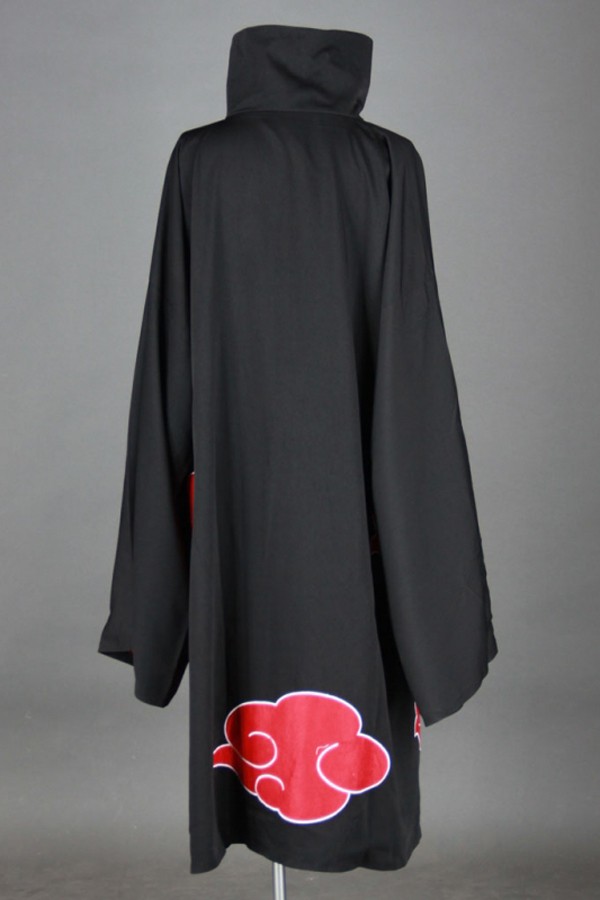 Anime Costume Akatsuki Gown Naruto Cosplay Costume - Click Image to Close